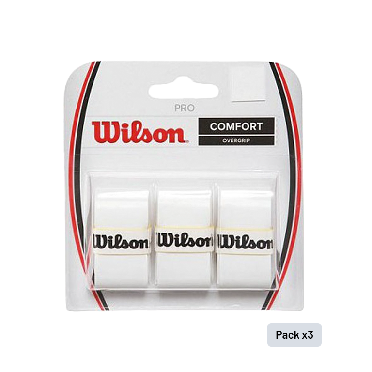 Overgrip Wilson Pro Perforados Blancos - ¡Máximo confort de agarre!