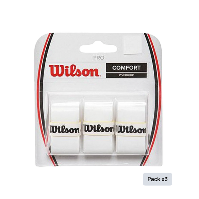 Overgrip Wilson Pro (x3 pack) White