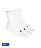 Calcetines Asics Crew (Pack x 3) Blanco