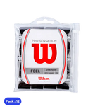 Overgrips Wilson Pro Smooth Sensation Black (Pack x12)