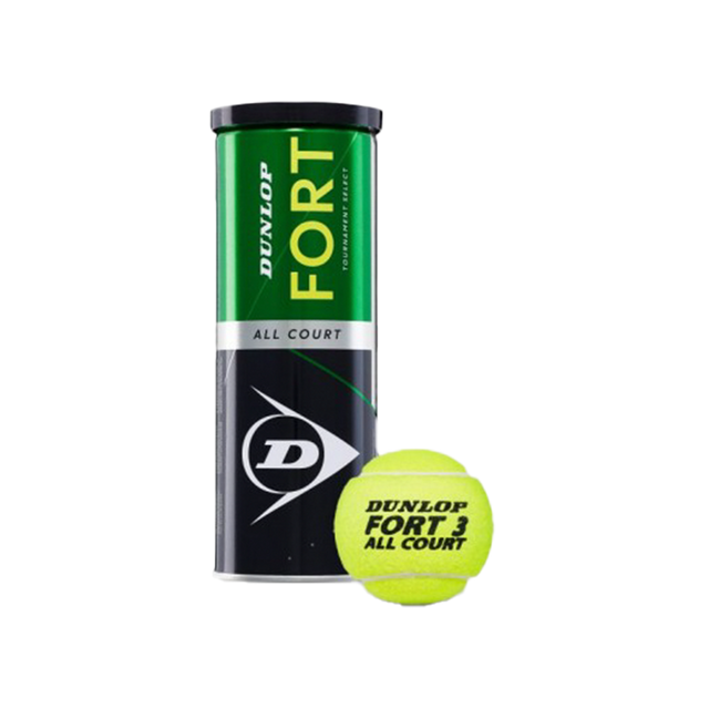 Dunlop Fort All Court Ball Box (x4) (Pack x 18 cans)