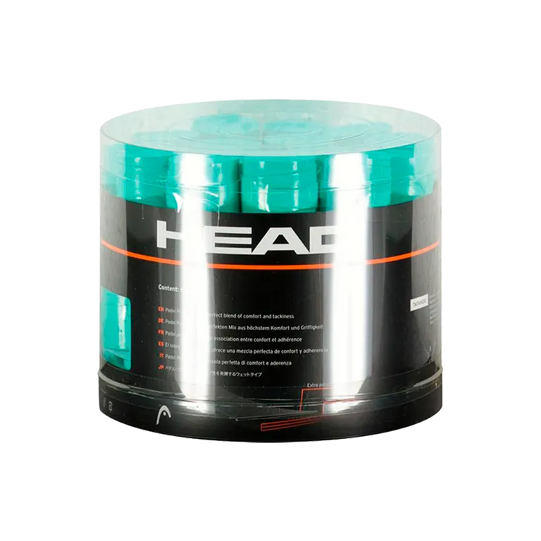 Tambor Overgrips HEAD Padel Pro Verde (x60)