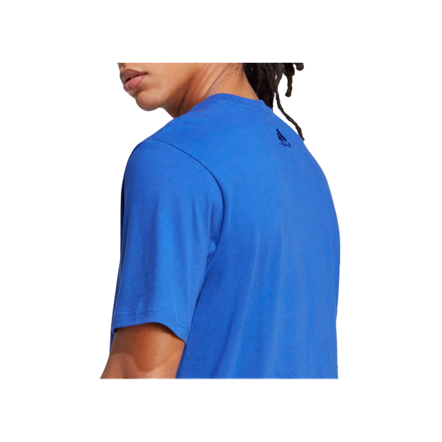 Adidas t-shirt blue logo