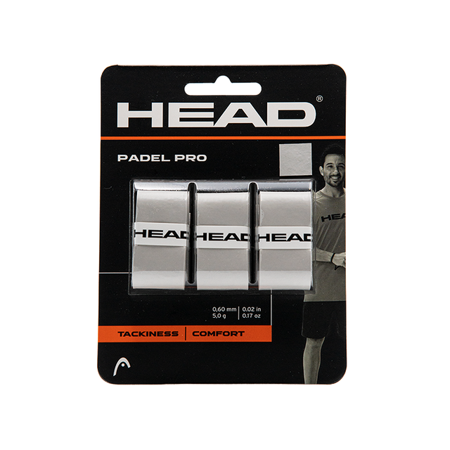 Overgrip Head Padel Pro (Pack x 3) Gray