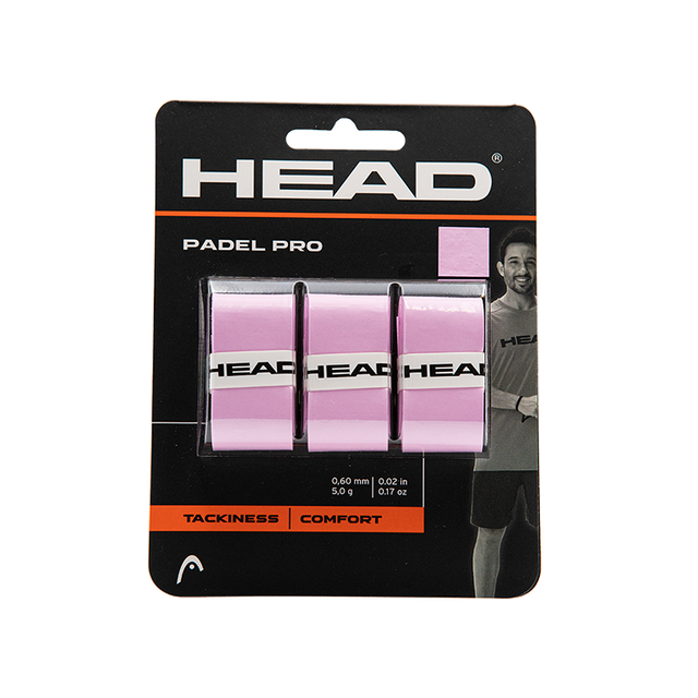 Overgrips HEAD Padel Pro Rosa (Pack x3)