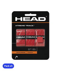 Overgrips Head XtremeTrack Rojo (Pack x3)