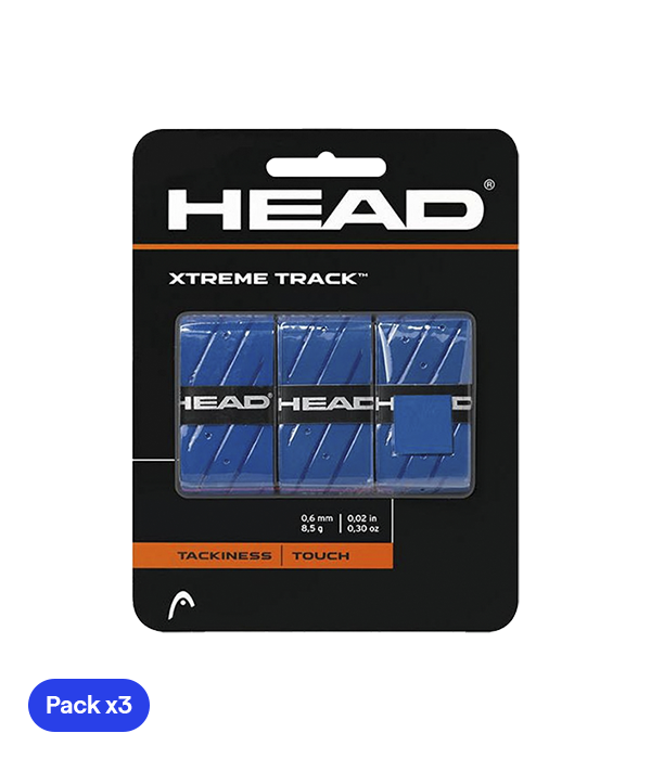 Overgrips HEAD XtremeTrack Azul (Pack x3)