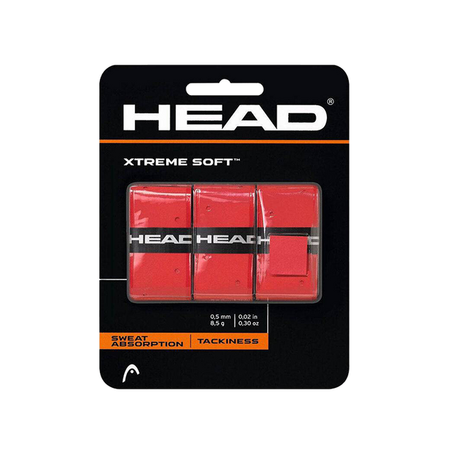 Head XtremeSoft Overgrip (Pack x 3) Red