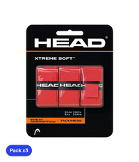 Overgrips Head XtremeSoft Rojo (Pack x3)