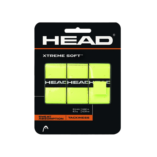 Head XtremeSoft Overgrip (Pack x 3) Yellow