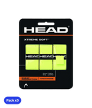 Overgrips HEAD XtremeSoft Amarillo (Pack x3)