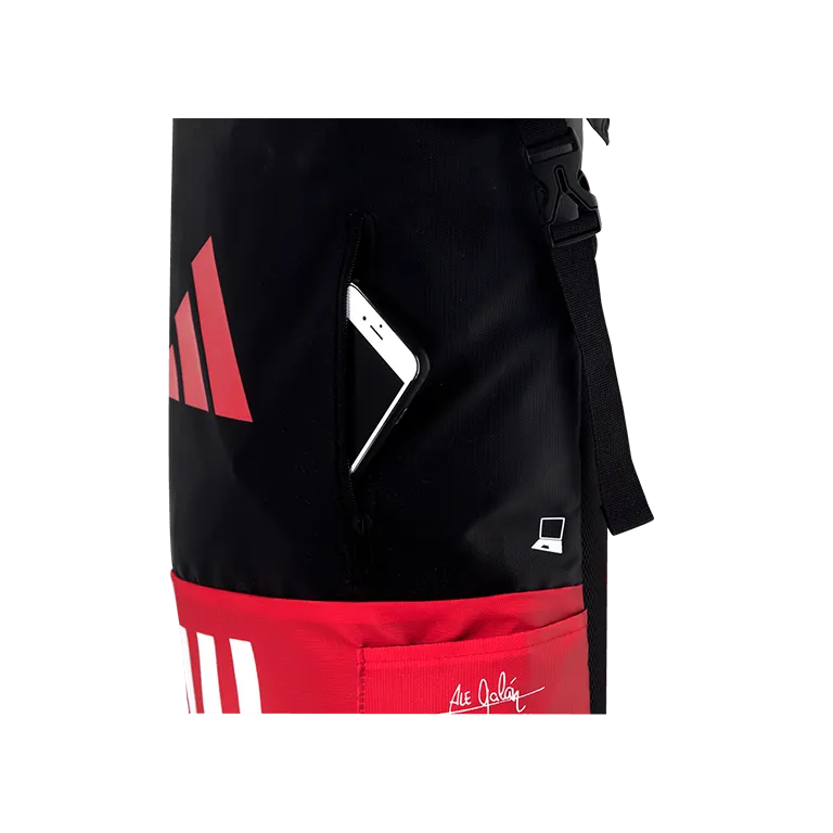 Mochila Adidas Multigame 3.2 Negro/Rojo Ale Galán