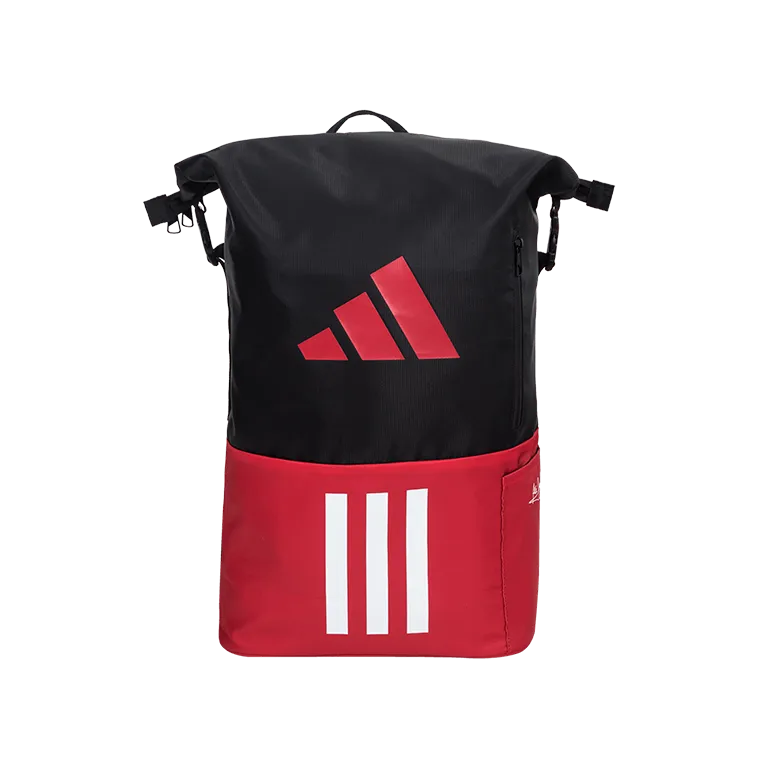 Mochila Adidas Multigame 3.2 Negro/Rojo Ale Galán