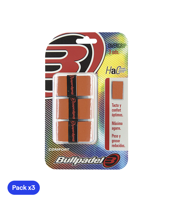 Overgrip Bullpadel GB-1200 (Pack x 3) Orange