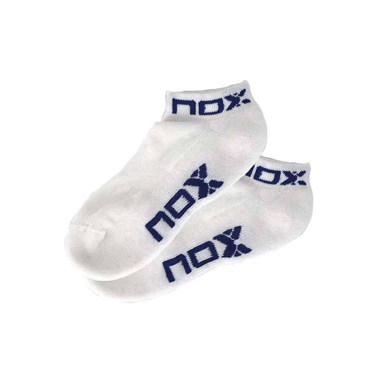 Calcetines NOX Pinkies Blanco/Azul Women