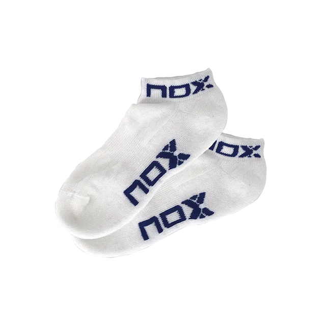 Calcetines NOX Pinkies Blanco/Azul Women