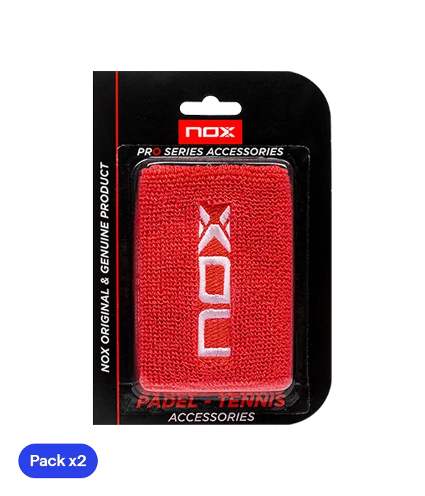 Armbänder Nox Rot (Packung x2)