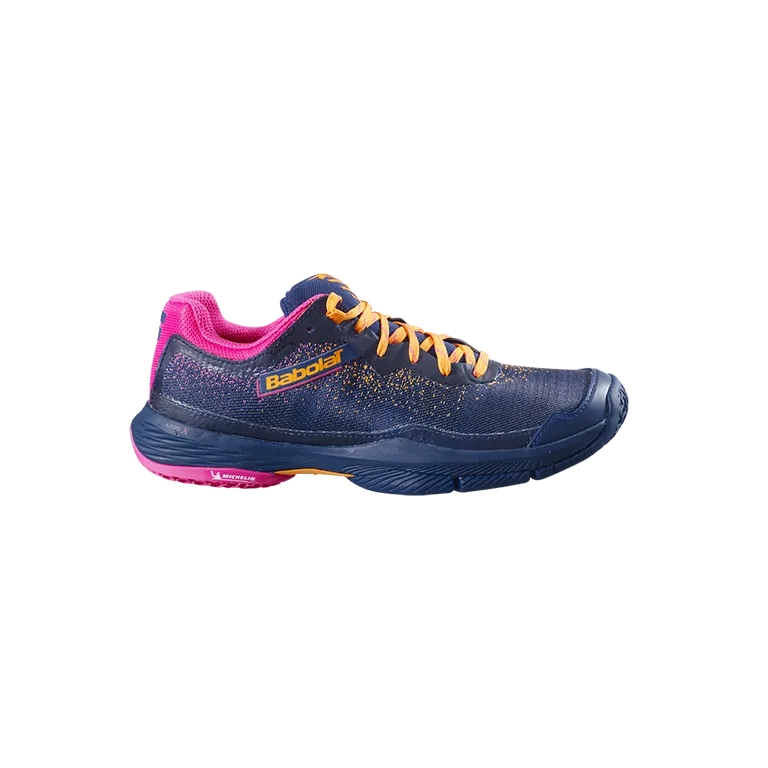 Chaussures de padel Babolat Jet Ritma Insignia Bleu/Rosaberry Femme