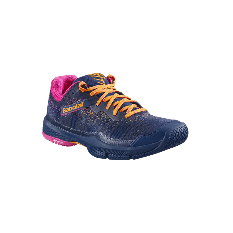 Chaussures de padel Babolat Jet Ritma Insignia Bleu/Rosaberry Femme