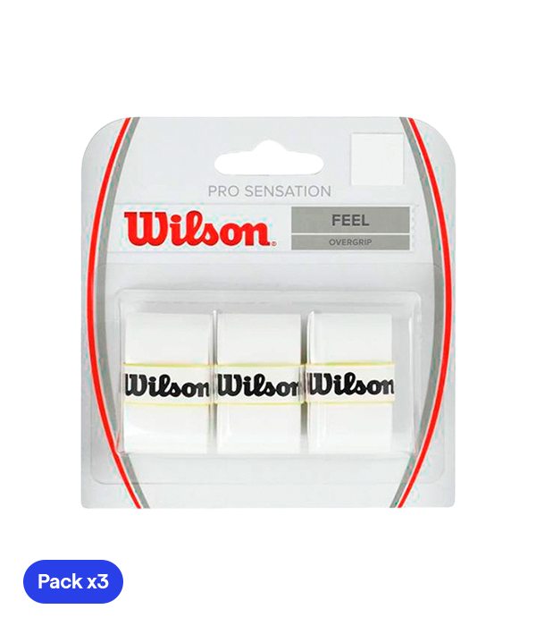 Overgrips Wilson Feel Blancos (Pack x3)