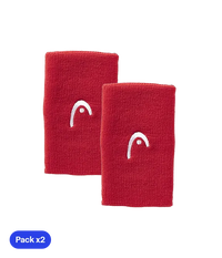 Long Wristbands Head Red (Pack x2)