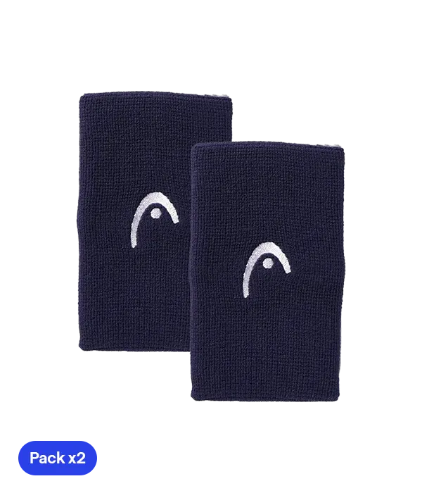 Bracelets longs Head Bleu Sombre (Pack x2)