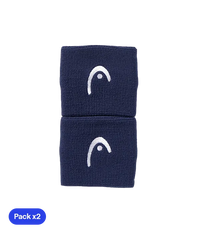 Bracelets courts Head Bleu Sombre (Pack x2)