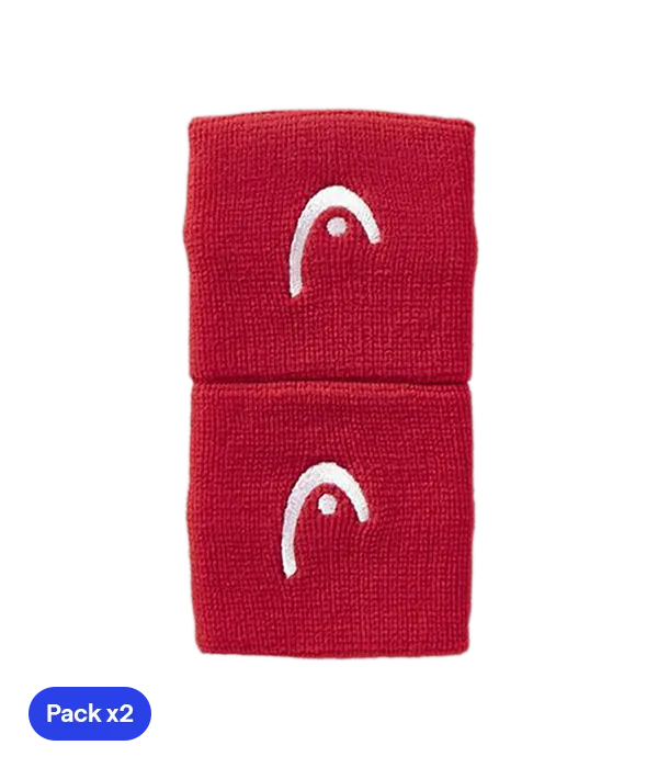Bracelets courts Head Rouge (Pack x2)