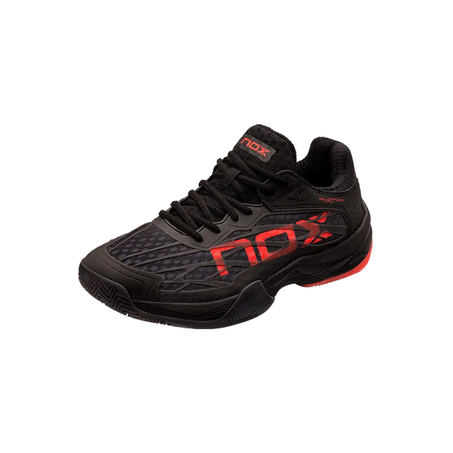 Zapatillas NOX AT10 Lux Negro/Rojo