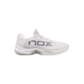 Sapatilhas de padel Nox AT10 Luxo Branco/Cinzento