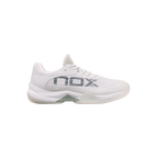 Sapatilhas de padel Nox AT10 Luxo Branco/Cinzento