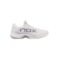 Sapatilhas de padel NOX AT10 Luxo Branco/Cinzento
