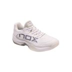 Sapatilhas de padel Nox AT10 Luxo Branco/Cinzento