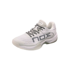 Sapatilhas de padel Nox AT10 Luxo Branco/Cinzento