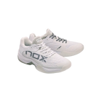 Sapatilhas de padel Nox AT10 Luxo Branco/Cinzento