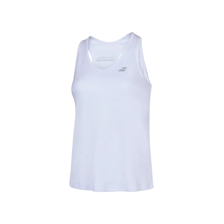 Maglietta Babolat Play Tank Top Women Bianco