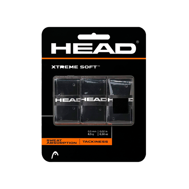 Head XtremeSoft Overgrip (Pack x 3) Black