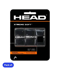 Overgrips Head XtremeSoft Negro (Pack x3)