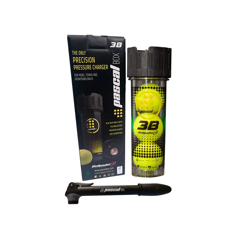 Tubo Presurizador Bullpadel Pascal Box 3B