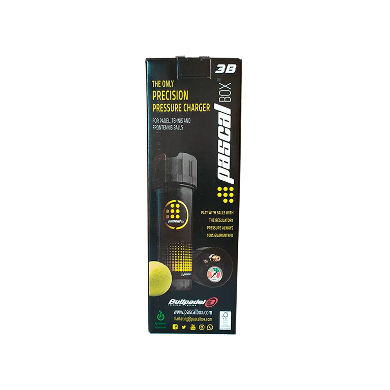 Tube de pressurisation Bullpadel Pascal Box 3B