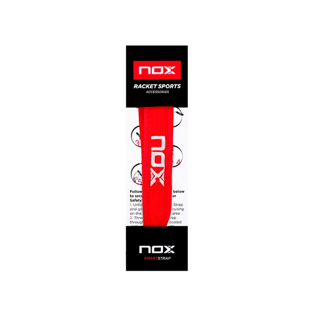 Cordón NOX Luxury Rojo/Blanco