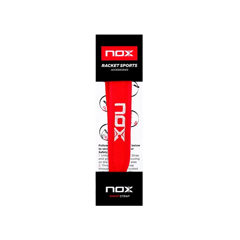 Cordón NOX Luxury Rojo/Blanco