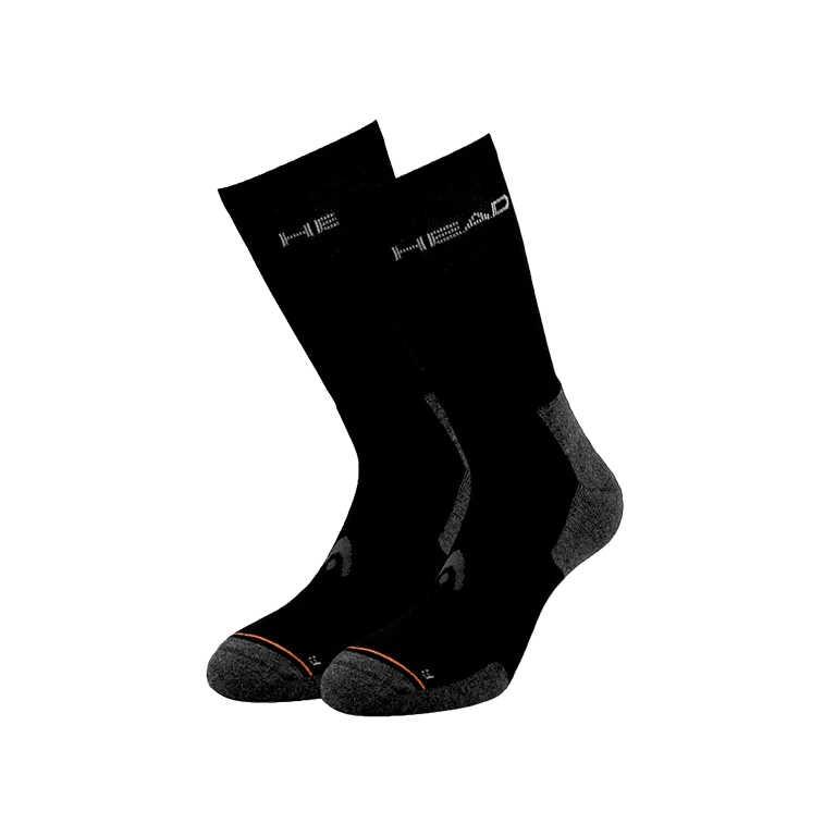 Calcetines HEAD Performance Crew Negro