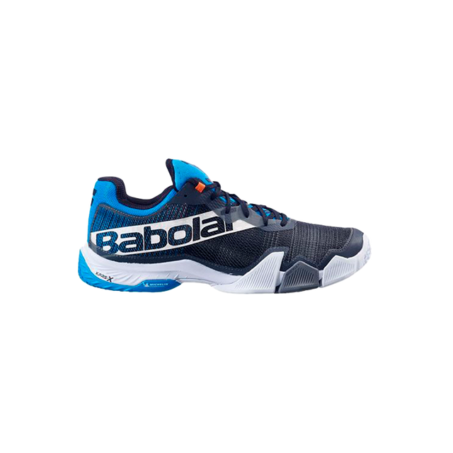 Babolat Jet Schuhe Schwarz Blau 2021 Juan Lebron