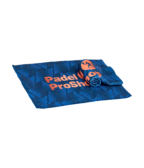 Piccola asciugamano PPS (49x30 cm) blu/rame