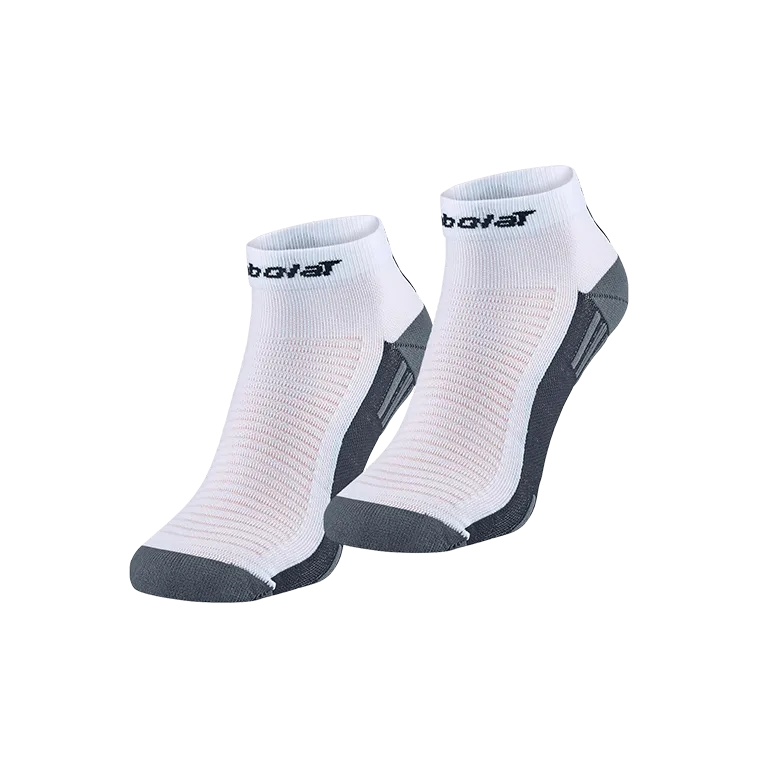 Chaussettes Babolat Quarter Blanc/Noir