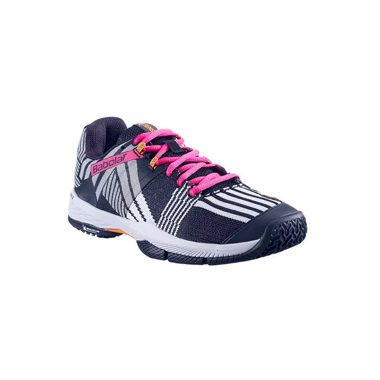 Babolat Padel Shoes Sensa Black/Roseberry Women