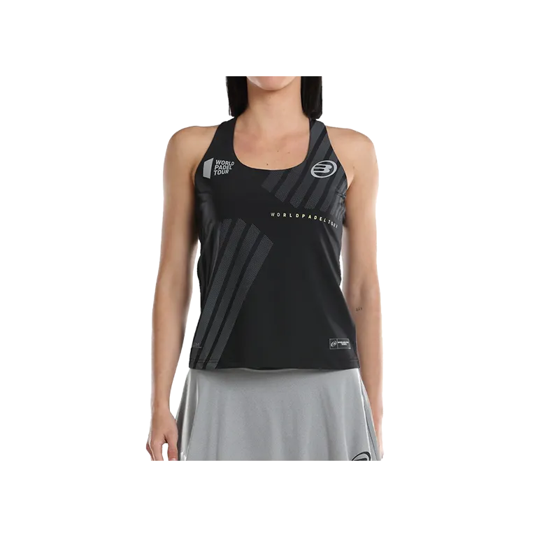 Camiseta Bullpadel WPT Llave Women Negra