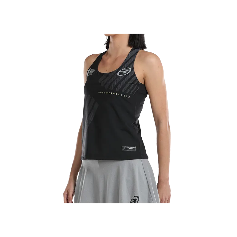 Camiseta Bullpadel WPT Llave Women Negra