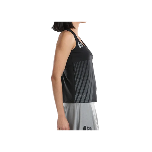 Camiseta Bullpadel WPT Llave Women Negra